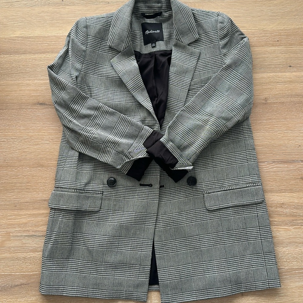 Madewell dorset blazer in edsall plaid